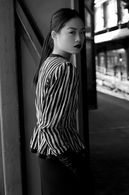 Striped Top by Karen Perez